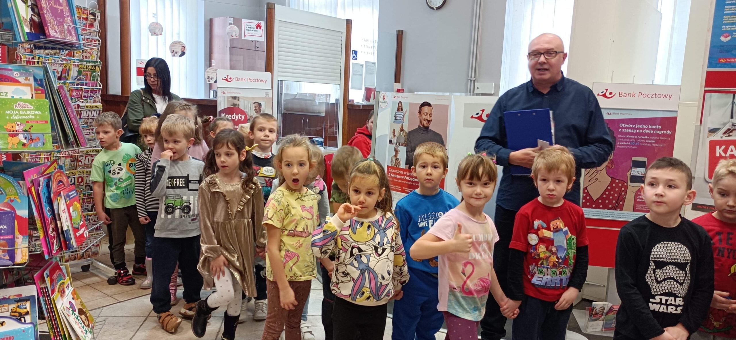 Jesteśmy na poczcie.