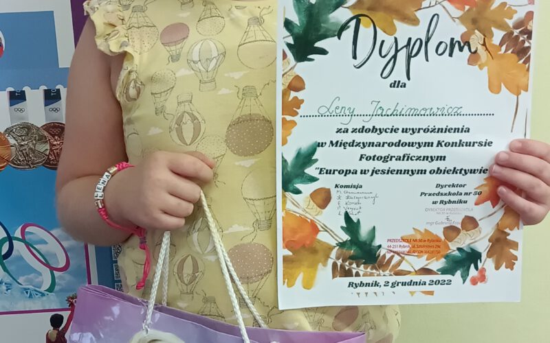 Wyróżnienie w konkursie.