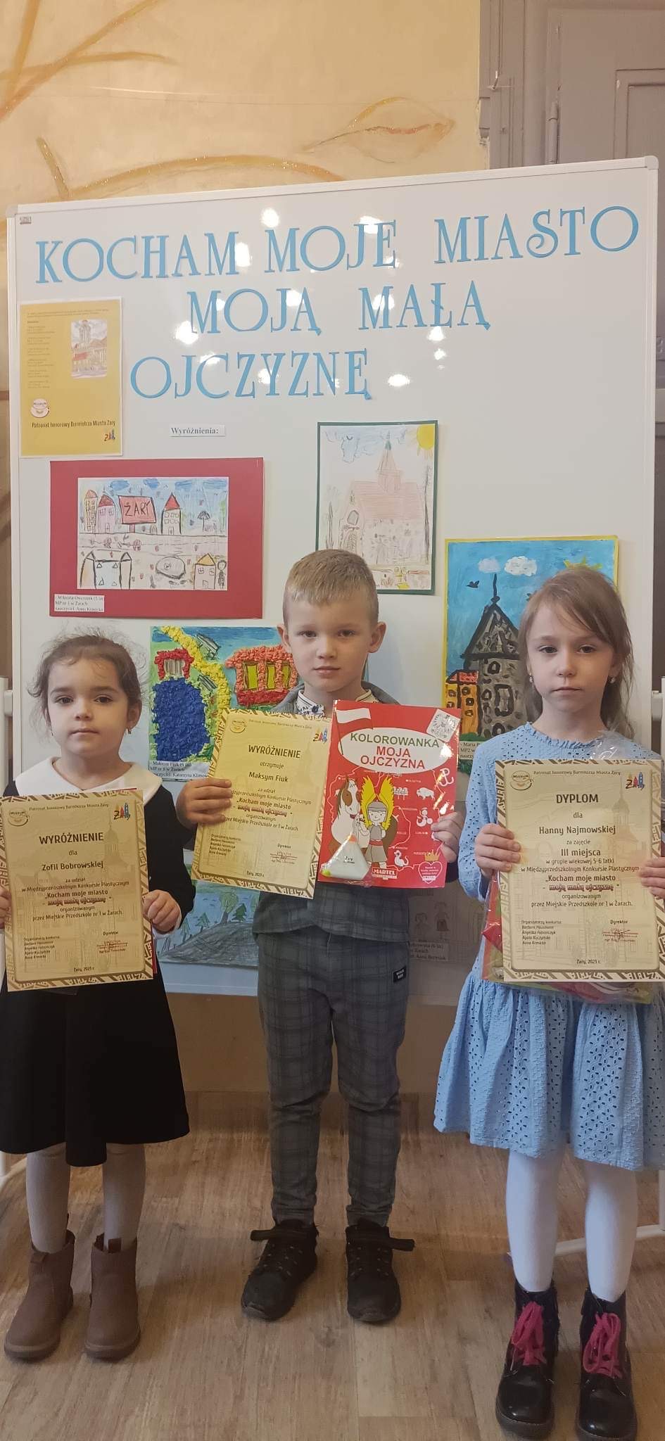 Nagrodzone dzieci.